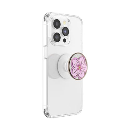 PopSockets Adhesive Phone Grip, Holder- Cherry Blossom - color: Glitter Blossom, style: Adhesive