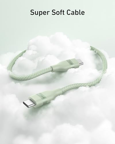 Anker Nano USB C to USB C Cable, 240W Fast Charging Cable (Green, 6ft) - color: Green, size: 6ft