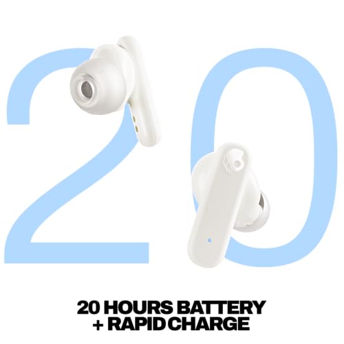 Skullcandy Smokin’ Buds Wireless Noise Isolating Earbuds - Bone - color: Bone