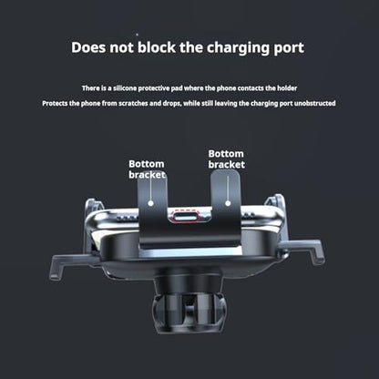 Car Phone Holder Mount for Dodge Charger Sedan 2011-2020 - color: Textured Finish