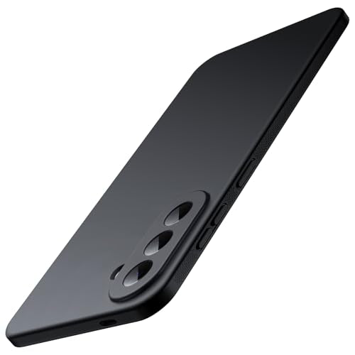 JETech Slim Case for Samsung Galaxy A57, Anti-Slip, Black | Camera Lens Protection, Soft TPU Protective Phone Cover, Shockproof Protection - size: Galaxy A57