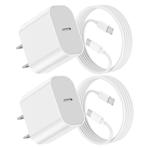 Susnwere iPhone 15 Charger with 10 Ft USB C Cable, 20W Fast Charger for iPhone 15/15 Pro Max, iPad Pro 12.9/11 inch, iPad Air - color: White, size: 10FT