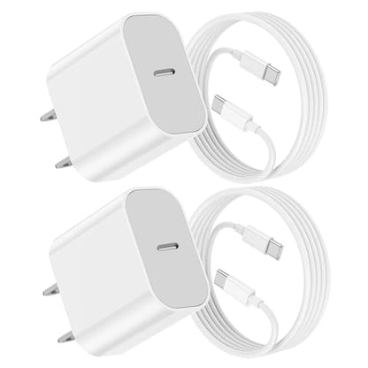 Susnwere iPhone 15 Charger with 10 Ft USB C Cable, 20W Fast Charger for iPhone 15/15 Pro Max, iPad Pro 12.9/11 inch, iPad Air - color: White, size: 10FT
