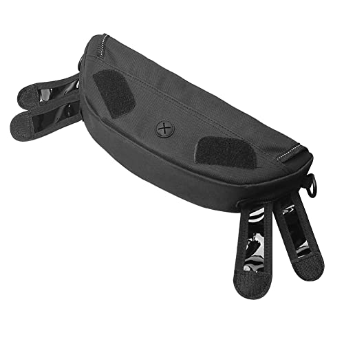 H RUO Waterproof Handlebar Storage Bag Motorcycle Bike Handle Bar Bag with Phone Pouch Compatible with bmw F750GS F850GS R1200GS Triumph Honda Yamaha Suzuki