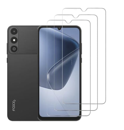 3 Pack for AirVoice A67L Gen 2 Screen Protector,Case Friendly, Scratch Resistant Bubble Free Anti-Fingerprints HD Clear,Tempered Glass Film for FOXXD A67L Gen2