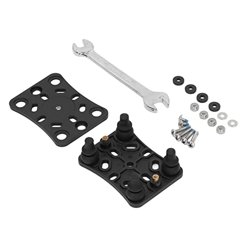 Motorcycle Mobile Phone Holder Shock Absorber, Wireless Phone Bracket with Vibration Buffer for ATV UTV, Durable Nylon and Stainless Steel Mount for Bumpy Roads