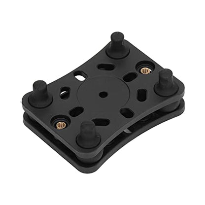 Motorcycle Mobile Phone Holder Shock Absorber, Wireless Phone Bracket with Vibration Buffer, Black Anti - Shock Mount for ATV UTV and Motorcycle Handlebars