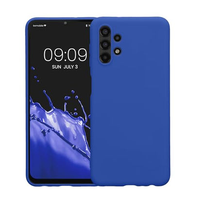 kwmobile Case Compatible with Samsung Galaxy A13 4G Case - Soft Slim Protective TPU Silicone Cover - Baltic Blue - color: Baltic Blue, size: Galaxy A13 4G