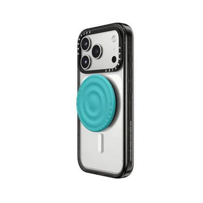 CASETiFY Snappy Ripple Grip Stand Compatible with Magsafe - Mint Blue