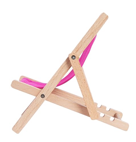 Foldable Wooden Cell Phone Stand, Phone Holder for Desk - color: Pink