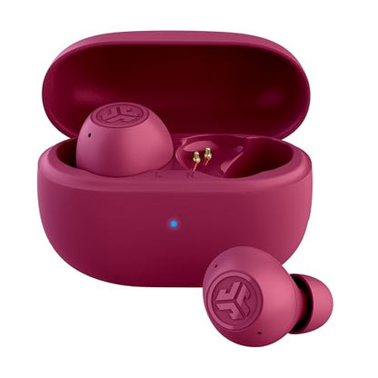 JLab Go Pop ANC True Wireless Earbuds with Dual Connect, Fuchsia - color: Fuchsia