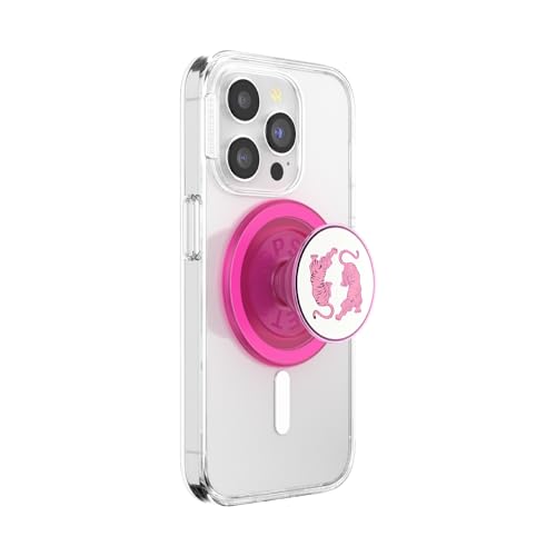 PopSockets Phone Grip for MagSafe, Magnetic Holder- Le Tigre Boca - color: Le Tigre Boca, style: MagSafe