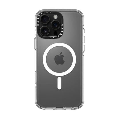 CASETiFY for iPhone 16 Pro Max Case - Impact Clear Compatible with MagSafe | Not Yellowing | 6.6 ft. 3x Military Grade Drop Protection | Clear - color: Clear, size: Iphone 16 Pro Max (6.9")
