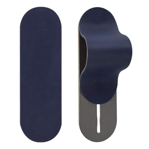 MULTI BAND Original Phone Grip, Secure Hand Strap Holder, Slim Fashionable Finger Loop Selfie Grip, Phone Stand Compatible with Most Smartphones - color: Matte Navy