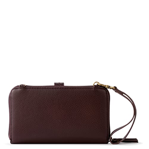 The Sak Iris Smartphone Crossbody Purse - Small Women's Cellphone Bag & Wallet For Everyday- Convertible Wristlet With Zipper | Fits Most Smartphones, Card Slots & Zip Pocket, Detachable Wristlet & Crossbody Straps, Hands-Free for Travel & Errands - color
