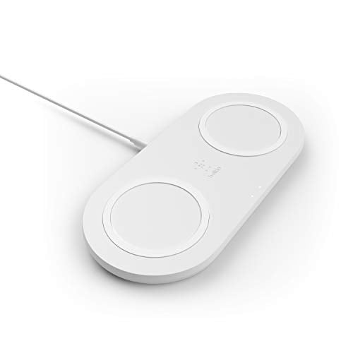 Belkin 10W Dual Wireless Charging Pad, Qi Charger for iPhone