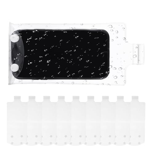 Waterproof Cell Phone Pouch Rain Protection Sandproof Clear | Waterproof Phone Pouch Cycling for Kayaking Boating Travel Men Women Food Delivery Riders