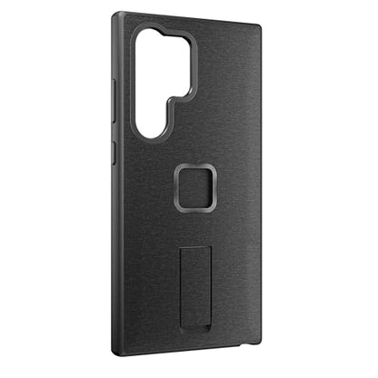 Peak Design Everyday Loop Phone Case for Samsung Galaxy S24 Ultra, Charcoal, With Loop, Slim Profile, Drop Resistant, Weatherproof Fabric Shell, SlimLink Connects to Peak Design Mobile Mounts & Gear