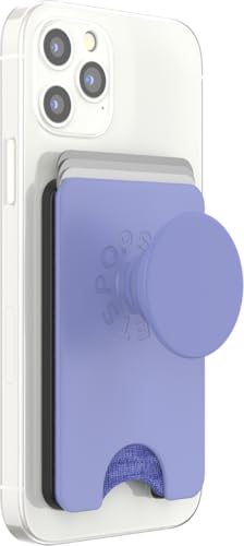 PopSockets Phone Wallet for MagSafe with Grip- Deep Periwinkle - color: Periwinkle, style: MagSafe