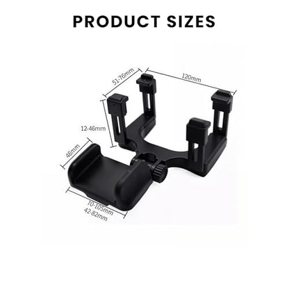 Rearview Mirror Phone Holder | 360 Rotatable Adjustable Phone Holders for Your Car | Cell Phone Car Mount Automobile Cradles for SUV, Truck, Car, Auto - style: B
