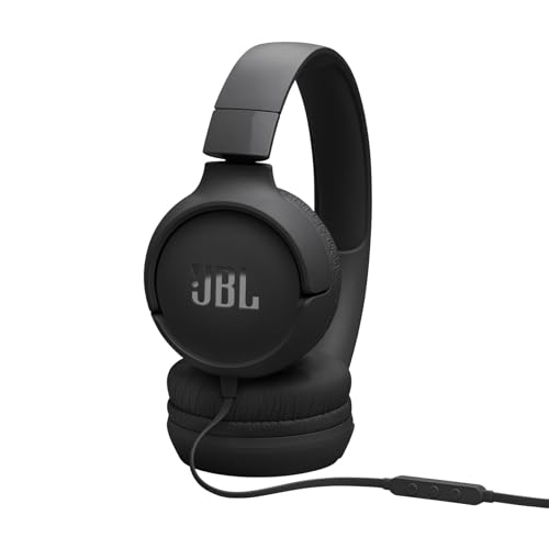 JBL Tune 520C USB-C - Wired On-Ear Headphones - Black - color: Black