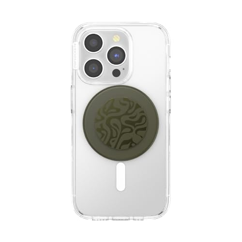 PopSockets Phone Grip for MagSafe, Magnetic Holder- Alum Swirl - color: Alum Swirl, style: MagSafe