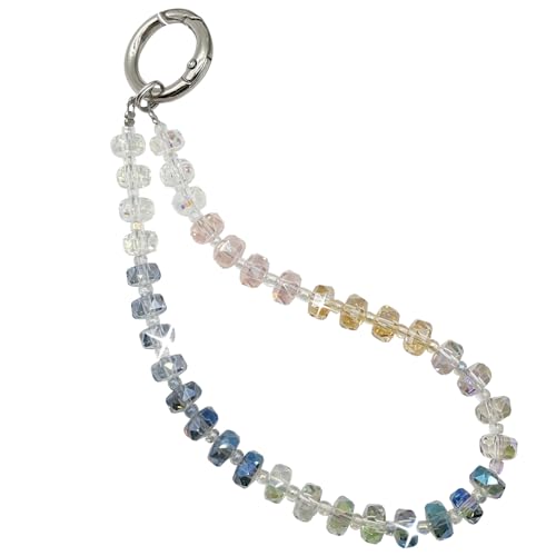 TENOC Beaded Phone Wrist Strap, Multicolour - color: C-multicolour