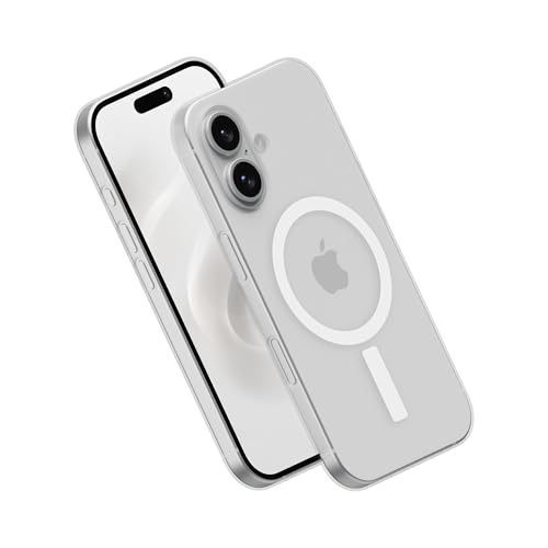 PEEL Magnetic Case for iPhone 16 (Transparent Clear) - color: Clear, size: Magnetic
