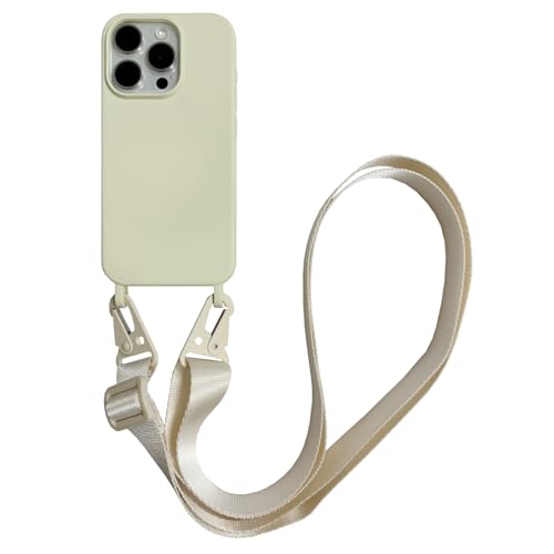 Crossbody Phone Case Compatible with iPhone 6/7/8/SE2/SE3, Cute Soft Silicone Cover with Lanyard Adjustable Shoulder Strap Shockproof Protector Women Girls White - color: White, size: iPhone 6/7/8/SE2/SE3