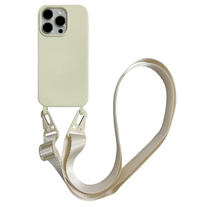 Crossbody Phone Case Compatible with iPhone 6/7/8/SE2/SE3, Cute Soft Silicone Cover with Lanyard Adjustable Shoulder Strap Shockproof Protector Women Girls White - color: White, size: iPhone 6/7/8/SE2/SE3