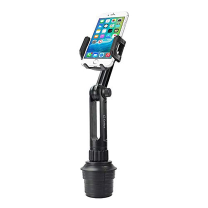 Cellet Car Cup Holder Phone Mount, Phone Holder Mount Cradle Universal Adjustable Compatible for All Smartphones Apple iPhone, Samsung Galaxy Note, LG, Moto Google Pixel (Long Neck) - style: Long Neck 13in