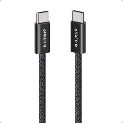 Anker Zolo USB C to USB C Cable, 240W Fast Charging Cable - color: Black, size: 3.3ft