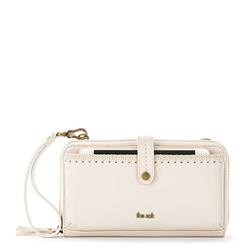 The Sak Iris Smartphone Crossbody Purse - Small Women's Cellphone Bag & Wallet For Everyday- Convertible Wristlet With Zipper | Fits Most Smartphones, Card Slots & Zip Pocket, Detachable Wristlet & Crossbody Straps, Hands-Free for Travel & Errands - color