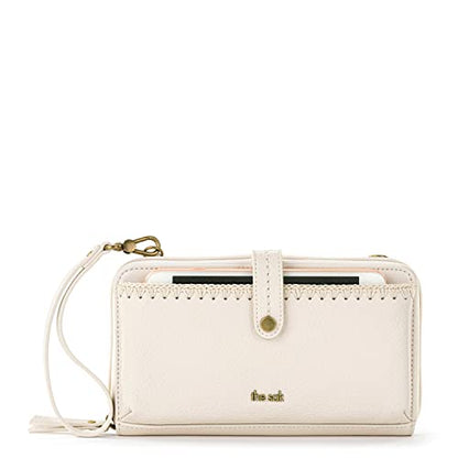 The Sak Iris Smartphone Crossbody Purse - Small Women's Cellphone Bag & Wallet For Everyday- Convertible Wristlet With Zipper | Fits Most Smartphones, Card Slots & Zip Pocket, Detachable Wristlet & Crossbody Straps, Hands-Free for Travel & Errands - color
