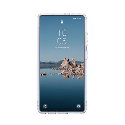 URBAN ARMOR GEAR UAG Designed for Samsung Galaxy S25 Ultra Case 6.9" Plyo Pro - Compatible with Magnetic Charging Translucent Rugged Military Drop Tested Protective Cover, Blue Ombre - color: Plyo Pro - Blue Ombre
