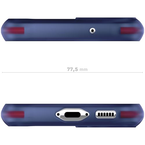 Ghostek Covert Samsung Galaxy S23 Case Clear with Military Grade Shockproof Protection, Non-Slip Grip, Protective Silicone Phone Cover Designed for 2023 Galaxy S23 (6.1") (Blue) - color: Blue [Limited], size: Galaxy S23