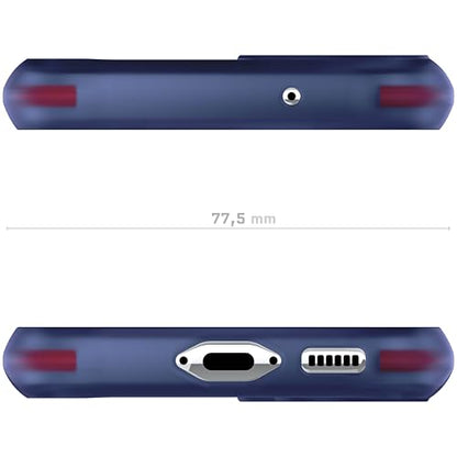 Ghostek Covert Samsung Galaxy S23 Case Clear with Military Grade Shockproof Protection, Non-Slip Grip, Protective Silicone Phone Cover Designed for 2023 Galaxy S23 (6.1") (Blue) - color: Blue [Limited], size: Galaxy S23
