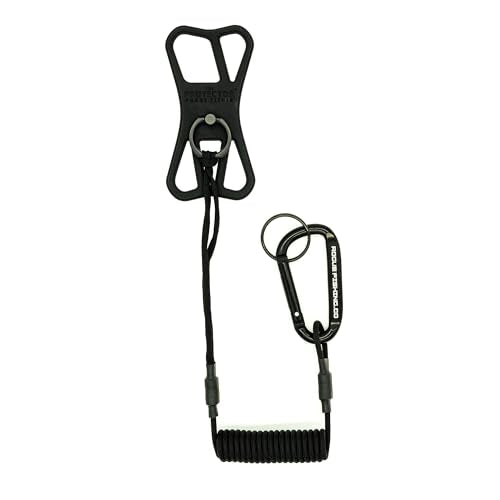 Rogue Fishing Co. The Protector Phone Tether - Phone Leash - color: Rogue Black