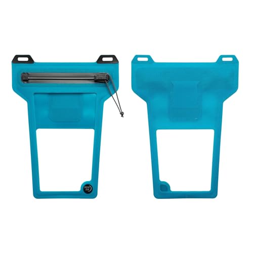 Nite IZE Runoff Waterproof Phone Pouch with Lanyard and TRU Zip - Waterproof Universal Cell Phone Pouch - Durable Beach & Poolside Accessories - Blue - color: Blue