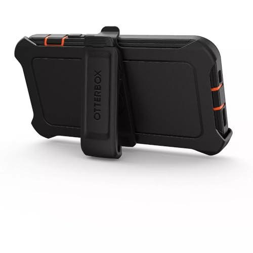 OtterBox iPhone 15, iPhone 14, & iPhone 13 (Only) Defender Series Case - Realtree Blaze Edge (Camo) - Rugged & Durable - with Port Protection - Holster Clip Includes - Microbial Defense Protection - color: Realtree Blaze Edge (Camo), style: Non-MagSafe