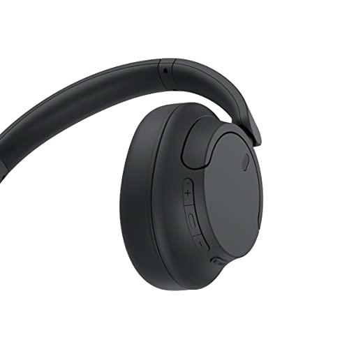 Sony WH-CH720N Wireless Noise Cancelling Over-Ear Headphones, Black - color: Black