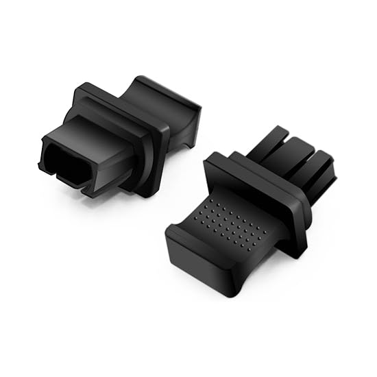QSFP Dust Cover 40G QSFP+ 100G QSFP28 Fiber Optic Dust Caps Suitable for MPO or MTP Optical Module Port,Black Silicone, 50pcs - size: For 50pcs, style: For QSFP+ QSFP28 MPO or MTP