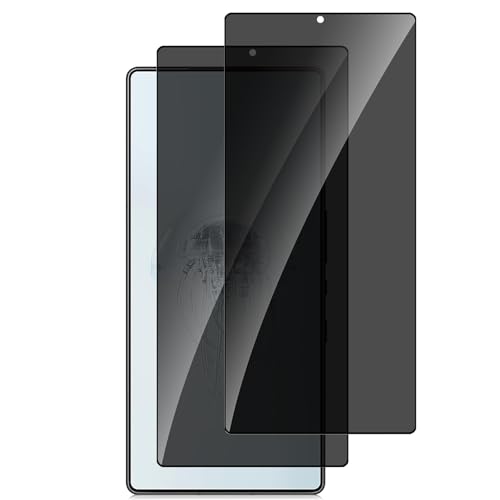 2 Pack Privacy Screen Protector for Nubia Red Magic 10 Pro/Magic 10 Pro+, Tempered Glass Film full Coverage Anti Scratch, Anti-Spy, 9H Hardness, Bubble Free Privacy Screen Protector - size: Nubia Red Magic 10 Pro/10 Pro+