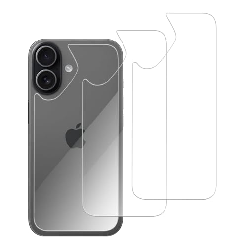 3 Pack Glass Back Screen Protector for iPhone 17 6.3 inch 2025 - size: iPhone 17 6.3 inch