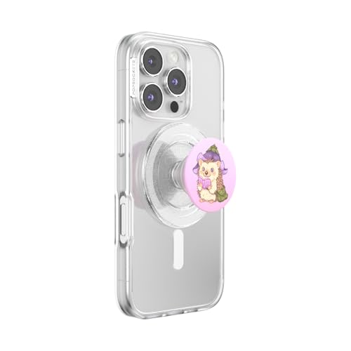 PopSockets Phone Grip for MagSafe, Magnetic Holder- Hedgie P. Bloom - color: Hedgie P. Bloom, style: MagSafe