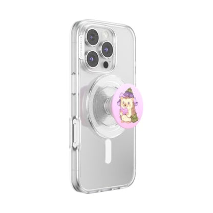 PopSockets Phone Grip for MagSafe, Magnetic Holder- Hedgie P. Bloom - color: Hedgie P. Bloom, style: MagSafe