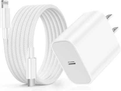 20W Fast Charger for iPad 9th/8th/7th/6th Generation, Apple MFi Certified - size: 1Pack 6FT