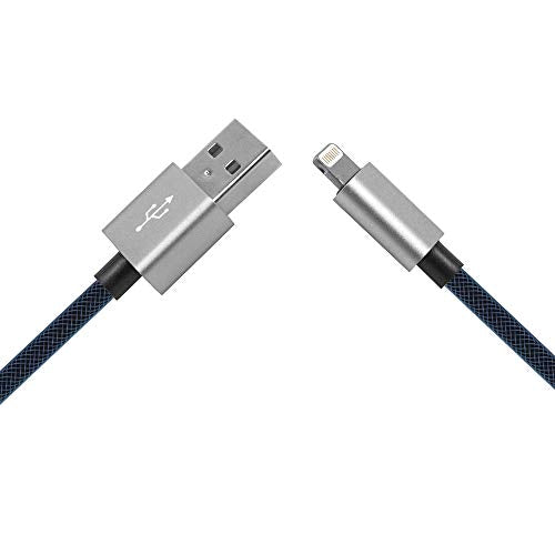 3FT Fast Charging Lightning Cable,Apple MFi Certified USB to Lightning Charger + Sync Cable Compatible with iPhone 11/11 Pro/11 Pro MAX/XS/XS MAX/XR/X/8/8 Plus/7/7 Plus/MacBook (C/Black) - color: C/Black