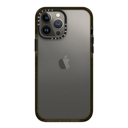 CASETiFY for iPhone 13 Pro Max Case - Impact Clear Black | Slim Fit | 6.6 ft. Drop Protection | Black - color: Clear Black, size: Iphone 13 Pro Max (6.7")
