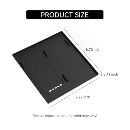 Wireless Charging Pad Non-Slip Pad Interior Accessories Car Phone Charger Mat Protective Mat Compatible with BYD Yuan UP/Atto 2 2025 2026